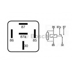 Relay 24V 5 Pin BMW ALPINA Bosch 0332209216 Relay 24V 5 Pin BMW ALPINA Bosch 0332209216