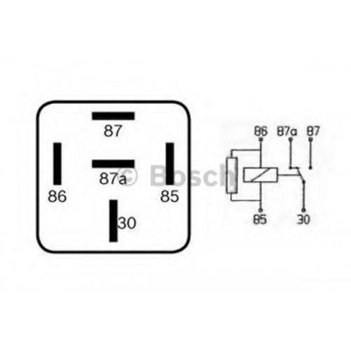 Relay 24V 5 Pin BMW ALPINA Bosch 0332209216