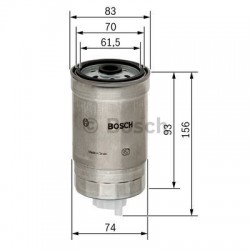 Bosch Fuel Filter 1457434106