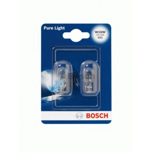 Bulb 12V W16W 16W W2.1X9.5D Bosch 1987301049