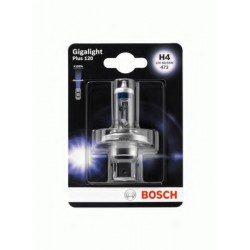Bulb PLUS 120 Gigalight 12V H4 60/55W P43T Bosch 1987301109
