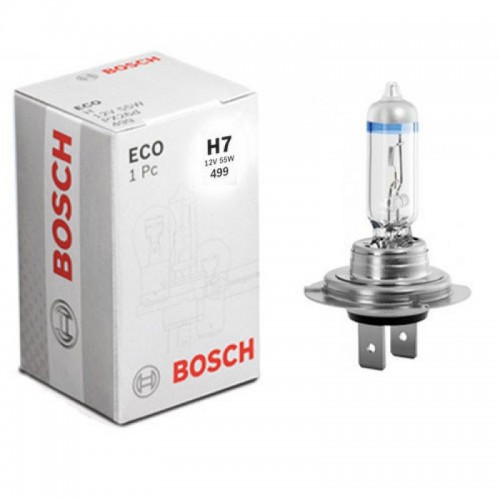 10x Bulb H7 12V 55W PX26D ECO Bosch 1987302804