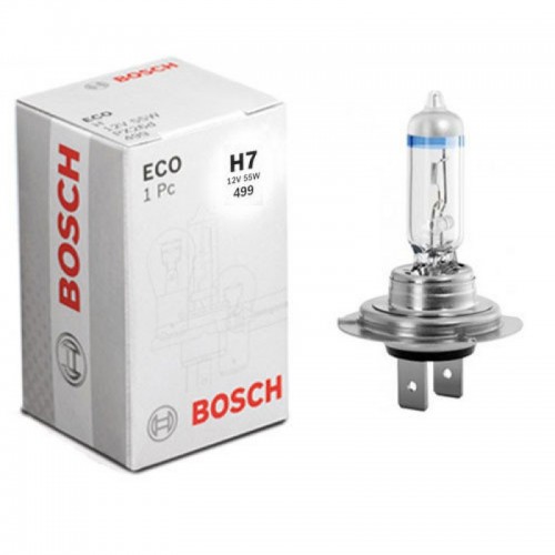 BOSCH 1 987 301 406 Glühlampe, Fernscheinwerfer H7 12V 55W PX26d, Halogen  Blister 1pcs - 1 987 3, H7