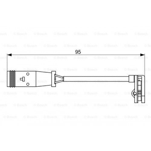 Bosch Brake Pad Warning Contact 1987473036