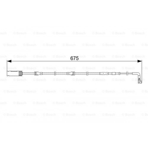 Bosch Brake Pad Warning Contact 1987473051