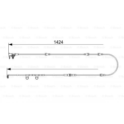 Bosch Brake Pad Warning Contact 1987473581