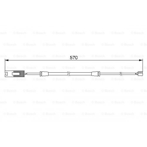 Bosch Brake Pad Warning Contact 1987474954