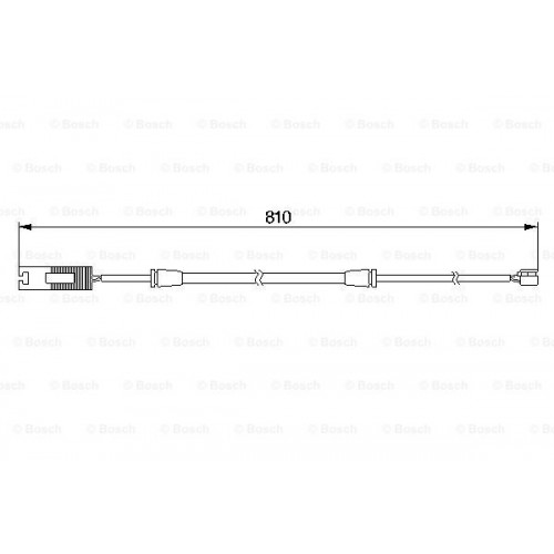 Bosch Brake Pad Warning Contact 1987474957