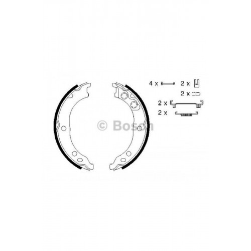Bosch Brake Pad (Rear) F026004712 Bosch Brake Pad (Rear) F026004712