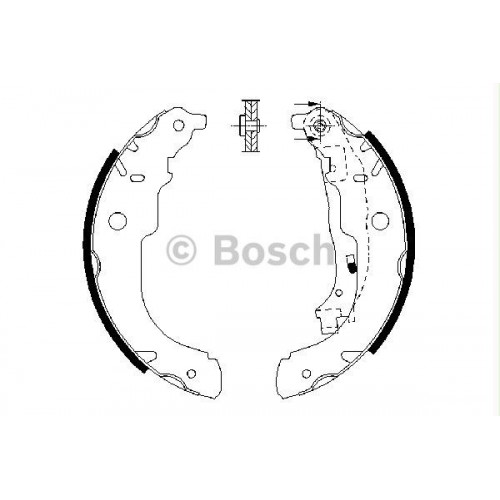 Bosch Brake Pad (Rear) F026004721 Bosch Brake Pad (Rear) F026004721