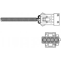 Lambda Sensor Delphi ES1079512B1 Lambda Sensor Delphi ES1079512B1
