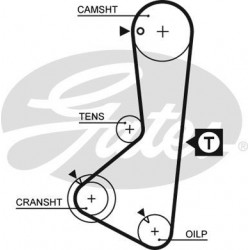Timing Belt  Gates 5075XS