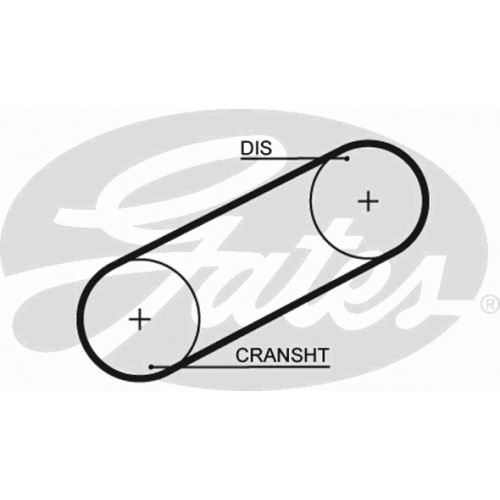 Timing Belt  Gates 5101