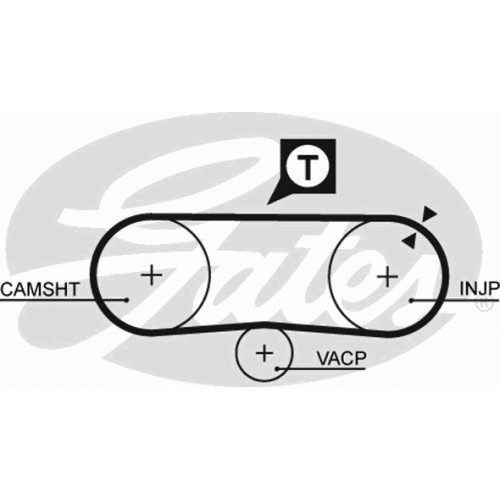 Timing Belt  Gates 5134