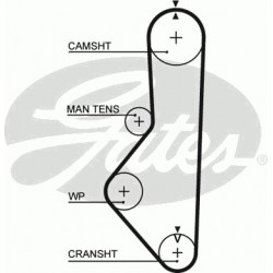 Timing Belt  Gates 5149XS