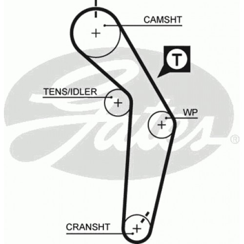 Timing Belt  Gates 5182XS