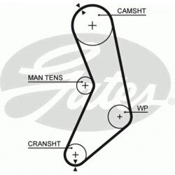 Timing Belt  Gates 5288