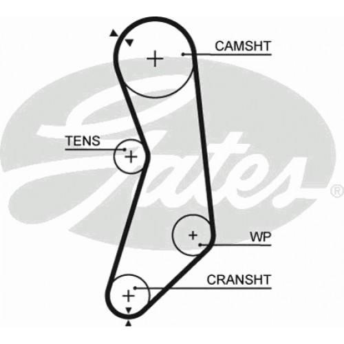 Timing Belt  Gates 5319