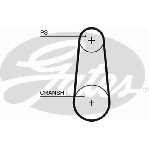 Timing Belt  Gates 5383XS