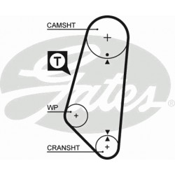 Timing Belt  Gates 5400 Timing Belt  Gates 5400
