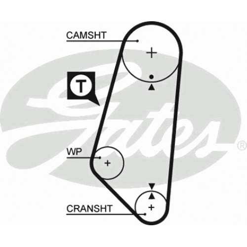 Timing Belt  Gates 5400