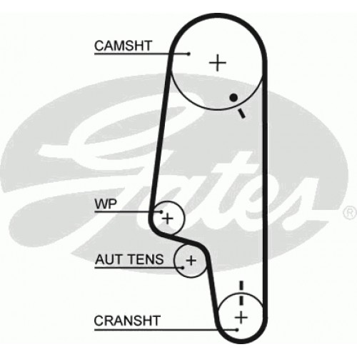 Timing Belt  Gates 5426