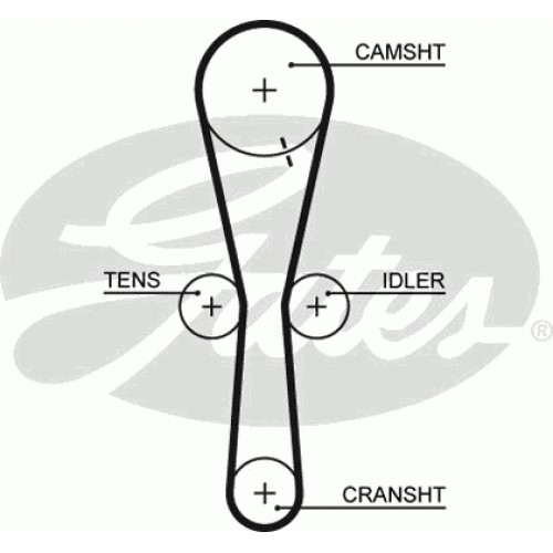 Timing Belt  Gates 5465XS