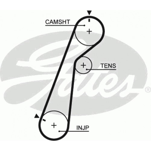 Timing Belt  Gates 5478XS