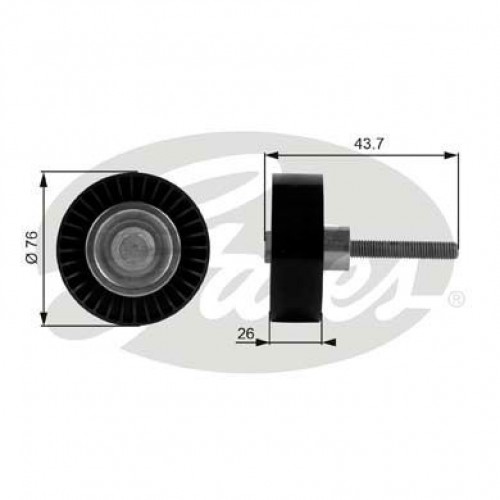 Belt Tensioner Pulley Gates T38054