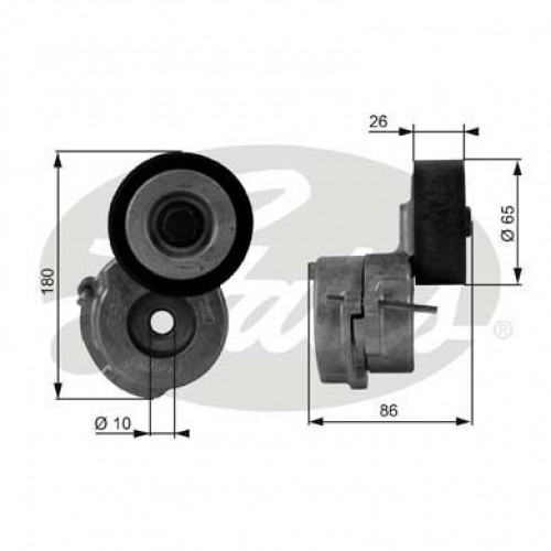 Belt Tensioner Pulley Gates T38440