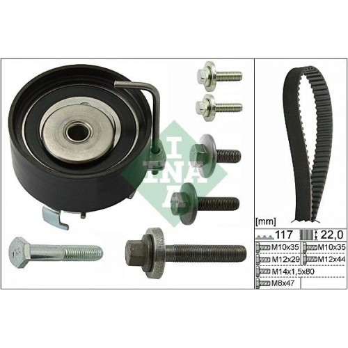 INA 530 0495 10 Timing Belt Kit FORD 1004297
