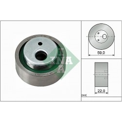 INA 531 0030 10 Timing Belt Tensioner Pulley PEUGEOT 0829.54