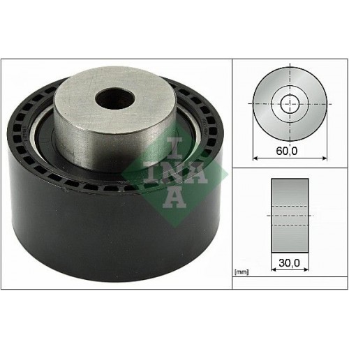 INA 532 0196 10 Deflection / Guide Pulley PEUGEOT 0830.30