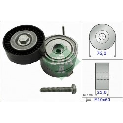 INA 534 0375 10 Timing Belt Tensioner Pulley Volkswagen 06E 903 133 A