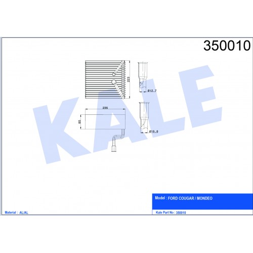 Evaporator FORD OEM 1S7H19850CA