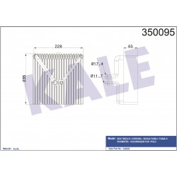 Evaporator VW OEM 6Q0820103C Evaporator VW OEM 6Q0820103C