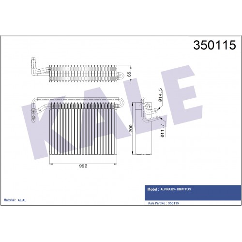 Evaporator BMW OEM 8384251