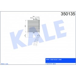 Evaporator FORD OEM 3M5H19850AF