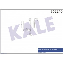 Evaporator AUDI OEM 8E1820103A