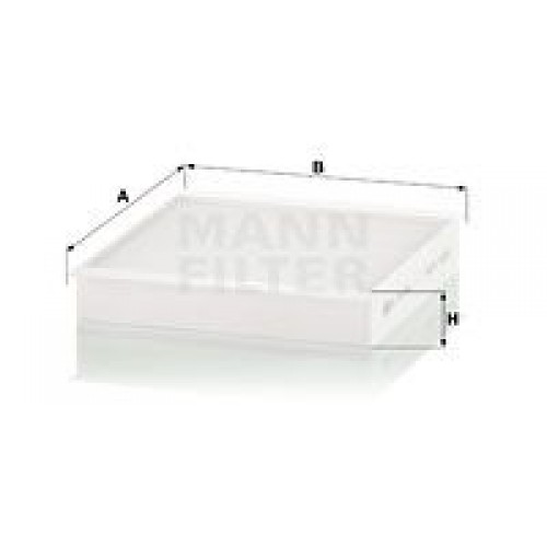 Cabin Filter MERCEDES-BENZ Mann CU19014 Cabin Filter MERCEDES-BENZ Mann CU19014