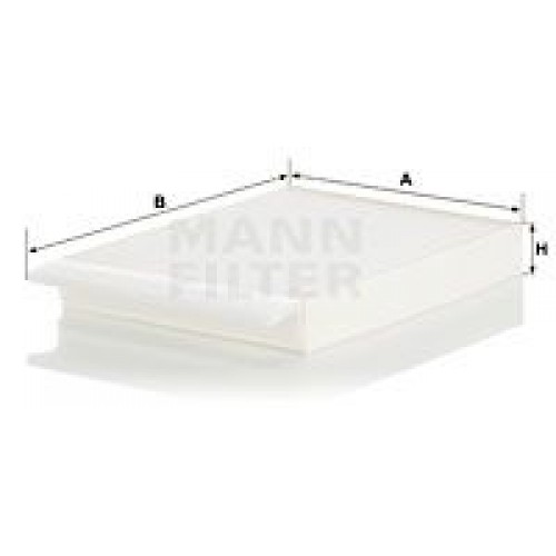Cabin Filter MERCEDES-BENZ Mann CU30012 Cabin Filter MERCEDES-BENZ Mann CU30012
