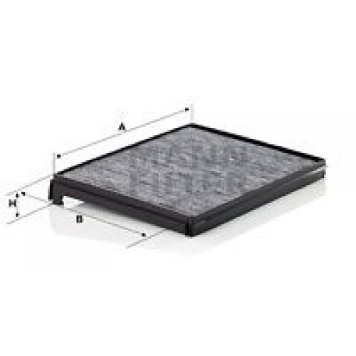 Cabin Filter DAF Mann CUK33001 Cabin Filter DAF Mann CUK33001