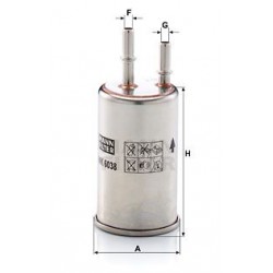 Fuel Filter VOLVO Mann WK6038